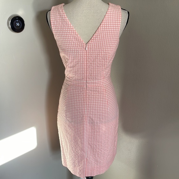 J. Crew dress pink white - Picture 5 of 8